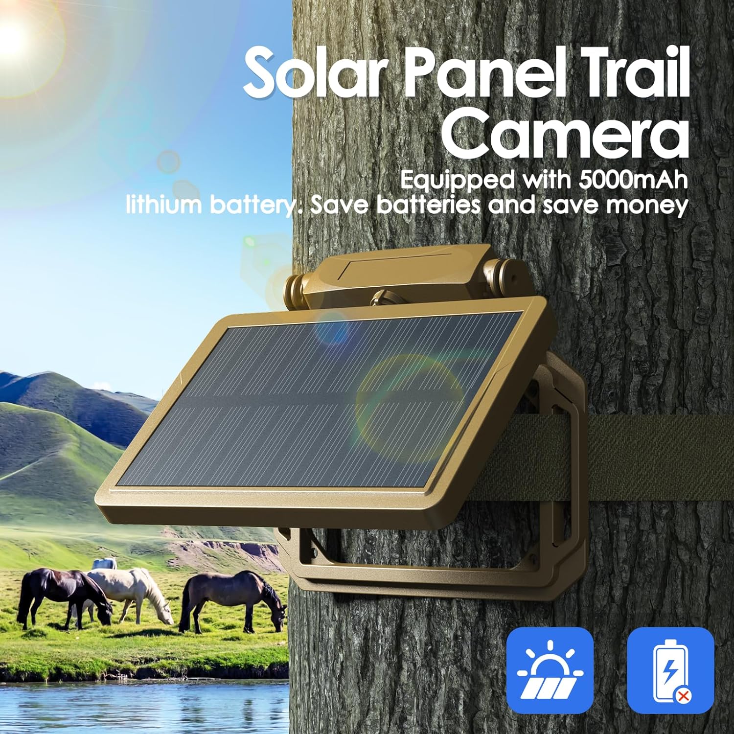 48MP Ultra-Thin Solar WiFi Hunting Camera with Motion Activated (2)